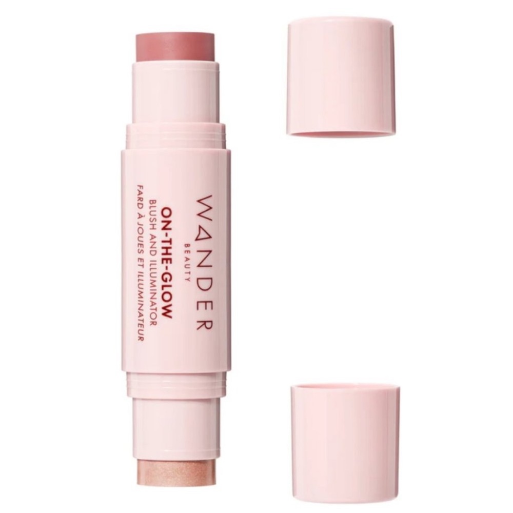 WANDER BEAUTY On the Glow Blush and Illuminator BARE NUDE GLOW WAND MULTI STICK